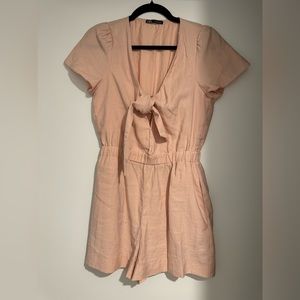 Zara Cotton Romper size S